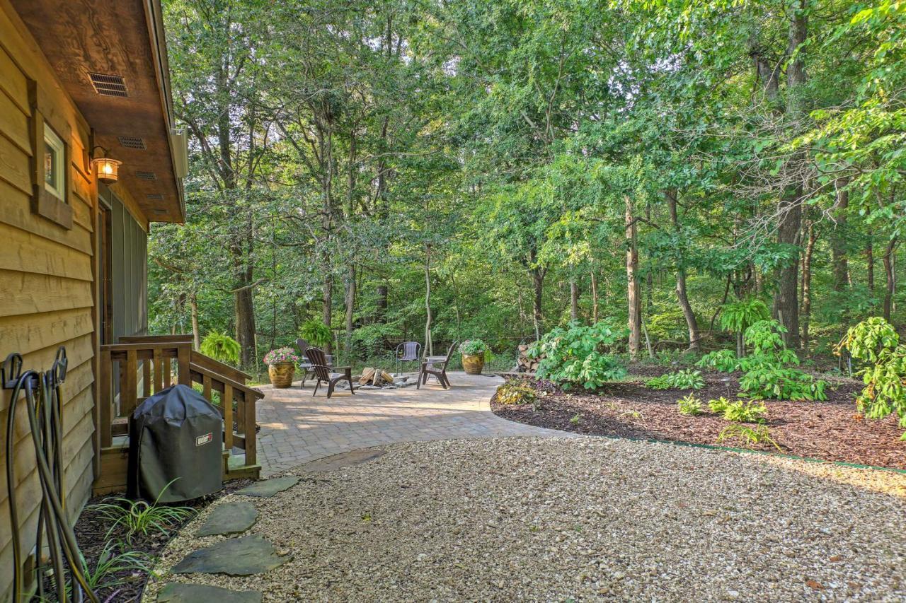 Beautiful Makanda Cabin In Shawnee National Forest Exterior foto